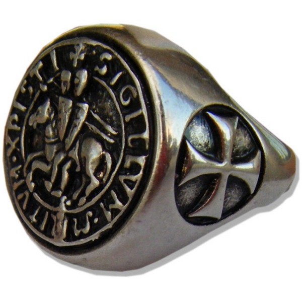 Anillo caballeros templarios Tienda Medieval