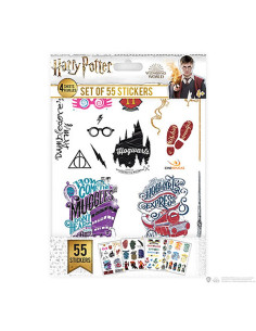 Conjunto de 55 pegatinas de Harry Potter ⚔️ Tienda-Medieval