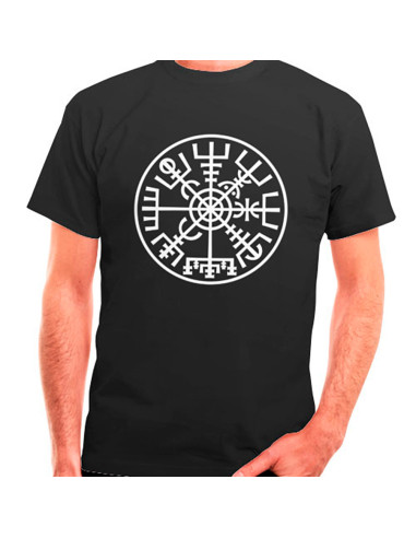 TheNorseWind Vegvisir Viking T Shirt | See You in Valhalla T-Shirt | Viking Compass Runes Tee, Norse Mythology Shirt, Viking Streetwear, Unisex S - 5XL