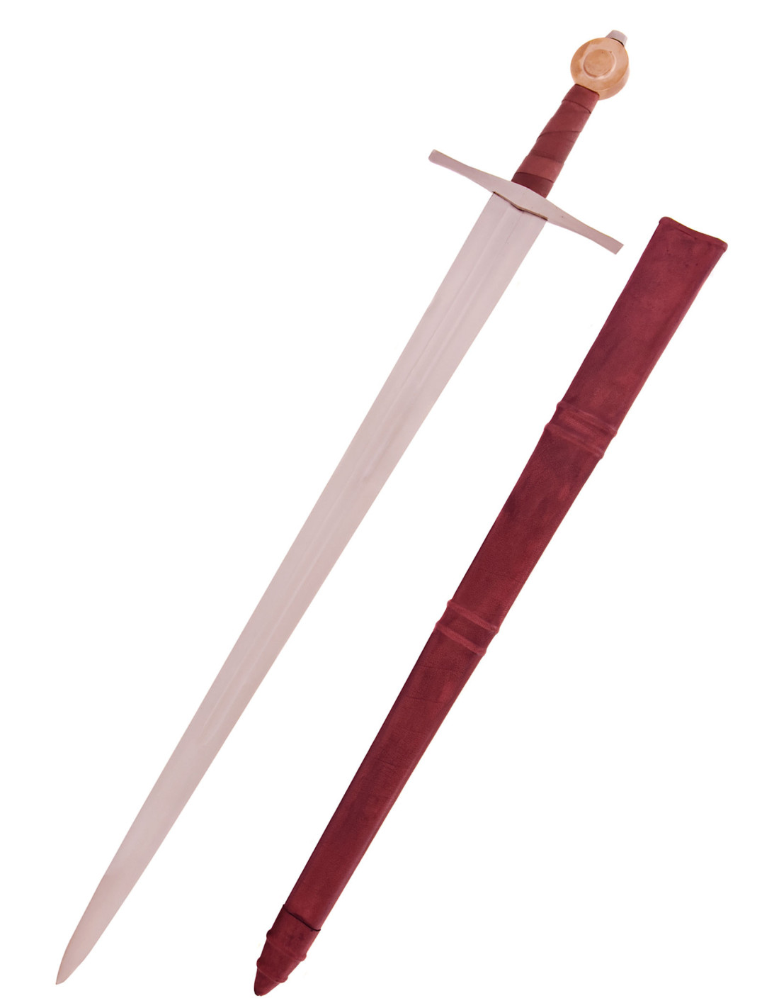 Espada Bruce, espada medieval de una mano con vaina
