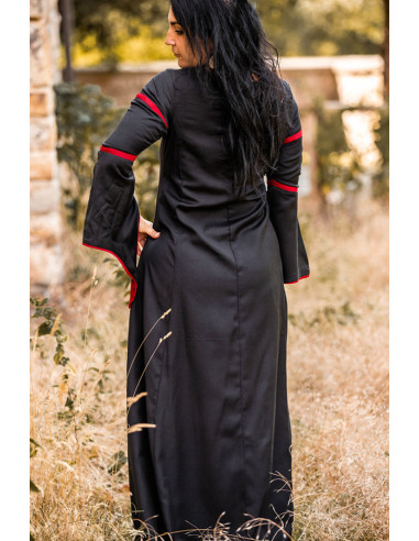 Chaleco medieval mujer Selma negro ⚔️ Tienda-Medieval