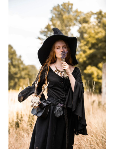 Sombrero de Corsaria de fieltro negro  Fieltro negro, Disfraz de pirata  mujer, Sombreros disfraz