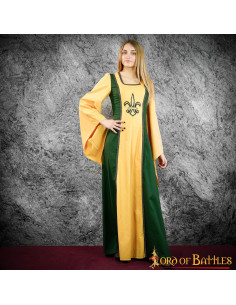 Vestido Medieval Milla Ligero de mujer, negro ⚔️ Tienda-Medieval