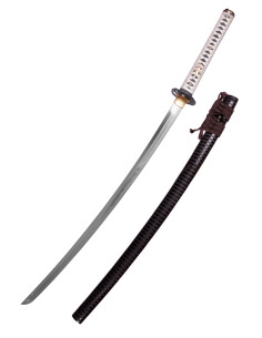 Samurai Espada Katana 1095 de acero de alto carbono con patrón de