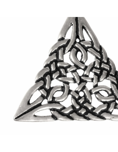 Keltischer Knoten-Dreieck-Amulett-Anhänger ⚔️ Tienda-Medieval