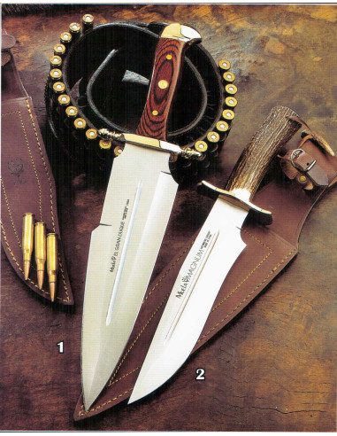 Cuchillos caza de remate puño BW-24 de Muela ⚔️ Tienda-Medieval