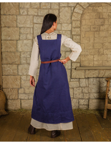 kjole model Lientje, blå farve Tienda Medieval