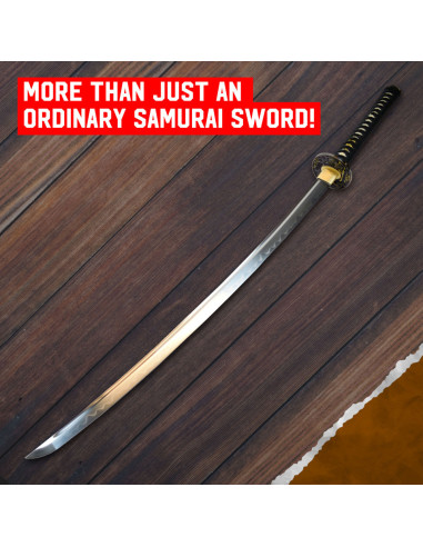 Las mejores ofertas en Hoja de acero al carbono Samurai solo espadas  japonesas de colección y sables
