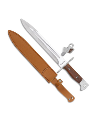 Jagt- og eventyrkniv af bajonettypen (34,5 cm.)