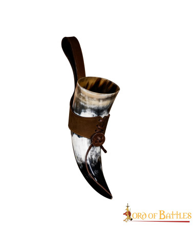 Cuerno Vikingo de Odín para beber (300-400 ml.) ⚔️ Tienda-Medieval
