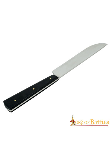 Mittelalterliches Messer aus Edelstahl mit authentischem Horngriff