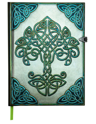 Diario con diseño Celta Árbol de la Vida (144 páginas)