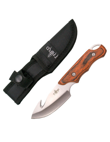 Tredje skinner kniv model H0205, med skede (19,4 cm.)