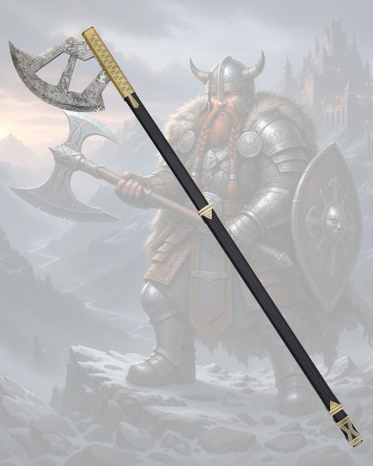 Hacha decorativa de Paseo de Gimli, El Señor de los Anillos