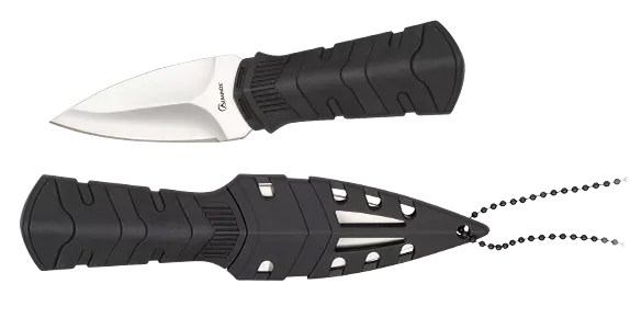 Cuchillo botero marca Albainox negro (14 cm.)